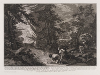 KG 01111
<br/>
Adam en Eva en de zondeval (serie 12 bladen)
<br/>
<em>Ridinger, Johann Elias (1698-1767)</em>